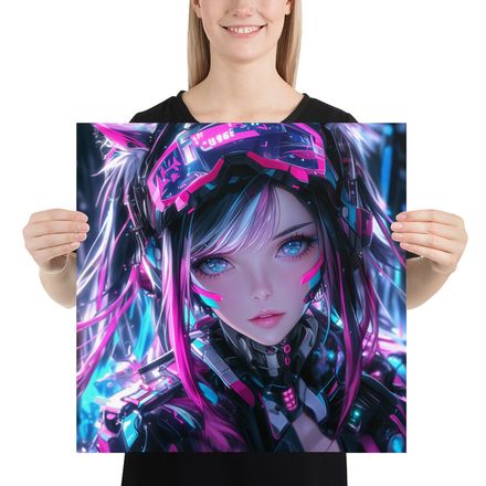 Cybernetic Vixen: Neon Gaze