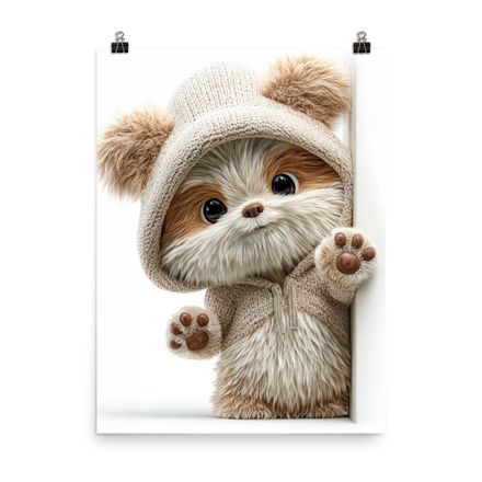 Peek-a-Boo Plush: The Ultimate Cosy Greeting