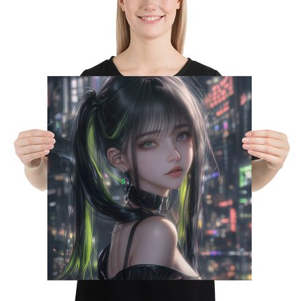 Neon Whisper: Urban Pulse