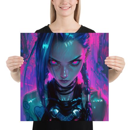 Neon Frenzy: Jinx&#x27;s Gaze