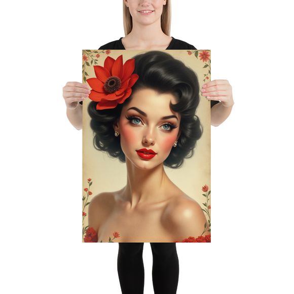 Ruby Rose: Vintage Glamour Portrait