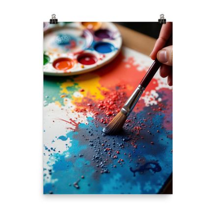 A Splash of Colour: The Artist in Flow