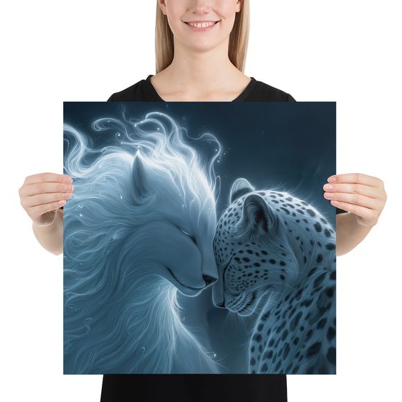 Lunar Embrace: A Symphony of Spirit and Spot