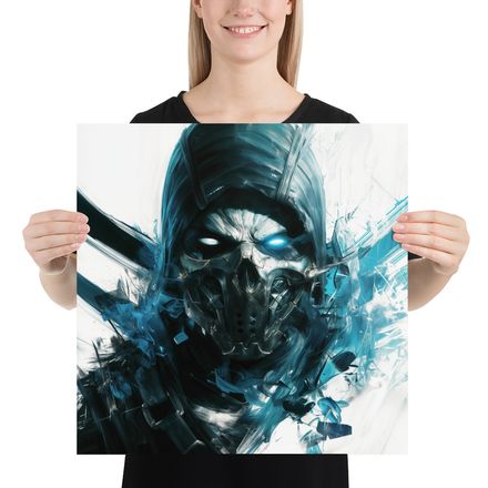 Glacial Fury: Sub-Zero&#x27;s Cold Stare