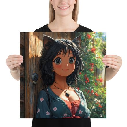 Village Neko: The Gardener&#x27;s Gaze