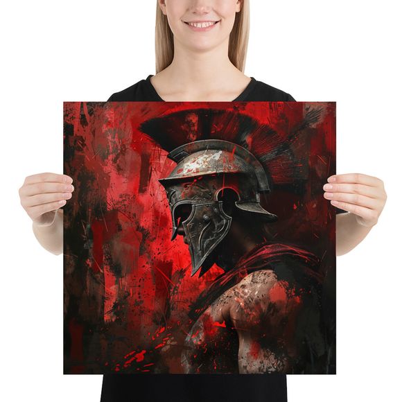 Echoes of Sparta: The Bloodied Warrior