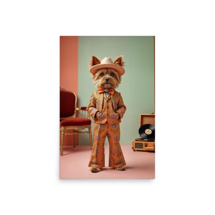 Barnaby Beats: The Retro Yorkie Icon