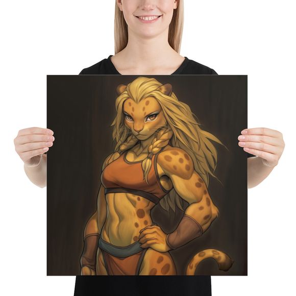 AI Art: Cheetara&#x27;s Fierce Strength