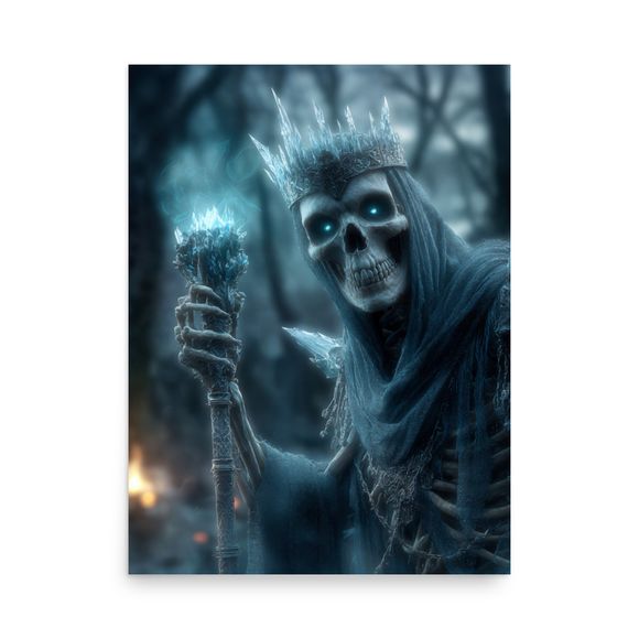 The Ice Lich King: Keeper of the Frozen Veil