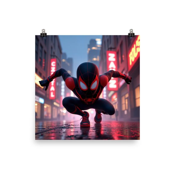 Miles, the Neon Web-Slinger: City Shadows