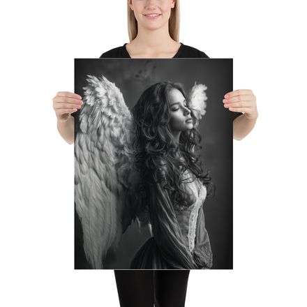 Ethereal Grace: A Symphony of Shadow and Light