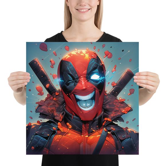 AI Masterpiece: Deadpool - The Merc with the Mouth Laugh