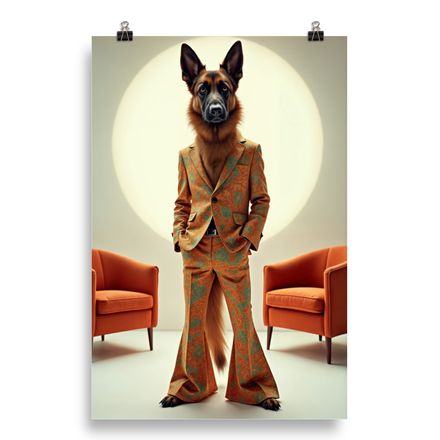 &quot;The Groove Boss&quot;: Klaus the German Shepherd