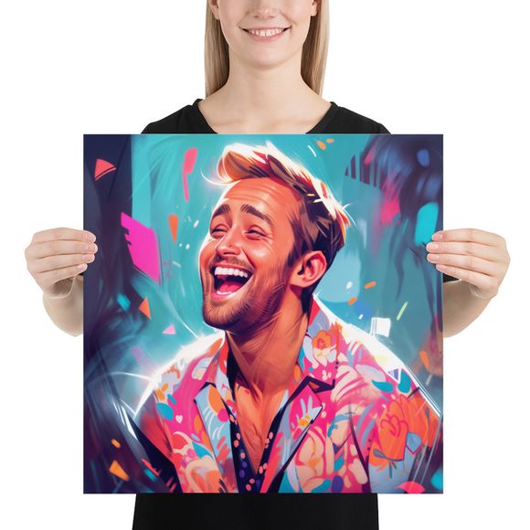 Ken-ough to Laugh: Ryan Gosling Caricature