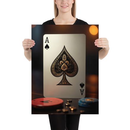 The Gilded Ace: The High Stakes Maverick&#x27;s Card