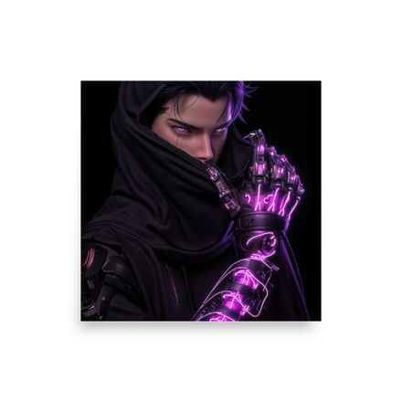 Neon Whisper: The Cybernetic Enigma