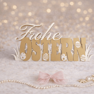 Frohe Ostern aufstellen 3MF Datei