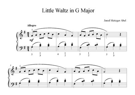 Little Waltz in G Major