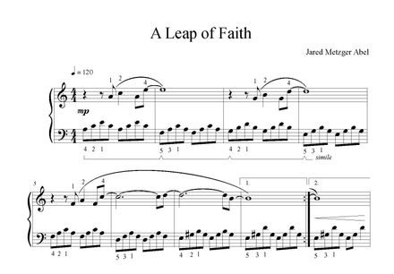 A Leap of Faith (New Arrangement)