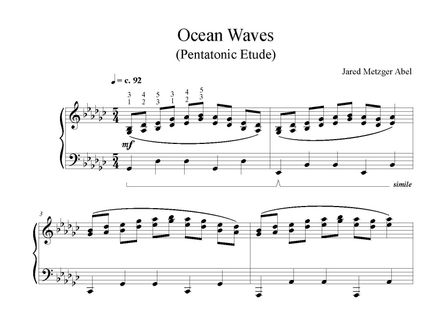 Ocean Waves (Pentatonic Etude)