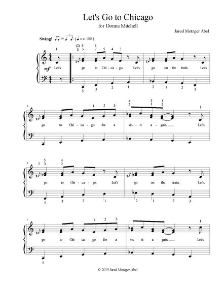 Let's Go to Chicago (Blues Variation #11+)