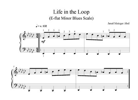 Life in the Loop ( E-flat Minor Blues Scale)