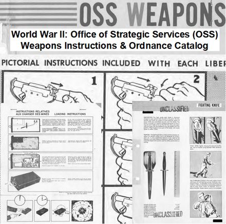 World War II: Office of Strategic Services (OSS) Weapons Instructions &amp; Ordnance Catalog