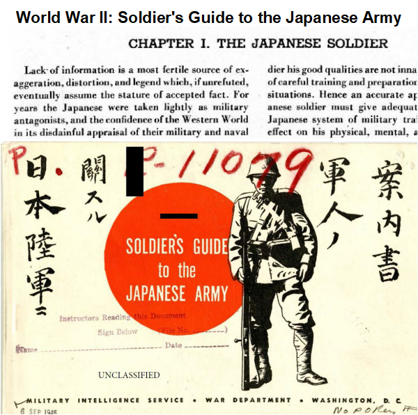 World War II: Soldier's Guide to the Japanese Army