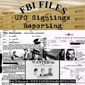 UFO Sightings Reporting FBI Files