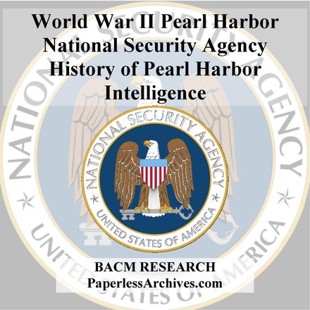 World War II: Pearl Harbor: National Security Agency, CIA, and Military Documents - Download