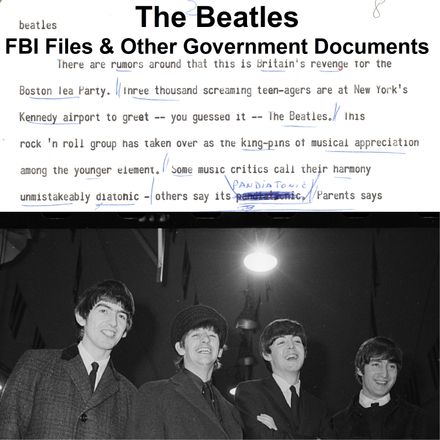 The Beatles FBI Files &amp; Other Government Documents