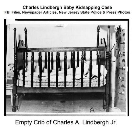 Charles Lindbergh Baby Kidnapping Case FBI Files, Newspaper Articles, New Jersey State Police