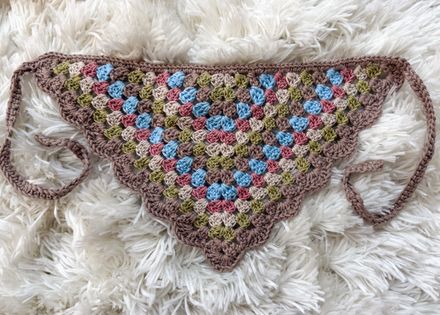 Multi Color Stripes Bandana