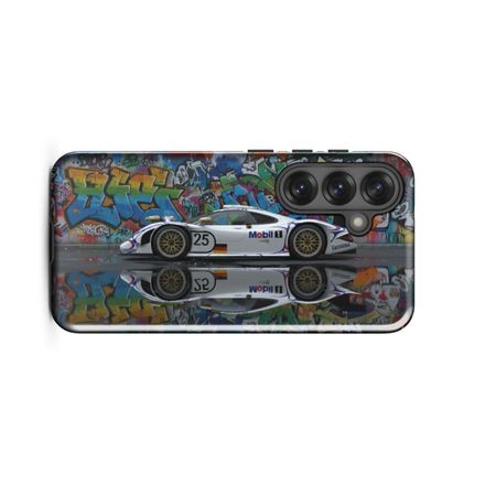 Porsche 911 GT1 98 - Graffiti Art - Samsung Phone Case