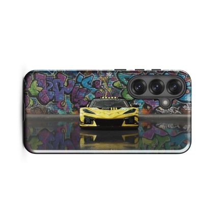 Corvette C8R GT3 Sport - Graffiti Art - Tough Samsung Case