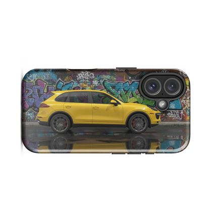 Porsche Cayenne Turbo S - Graffiti Art - Tough IPhone Case