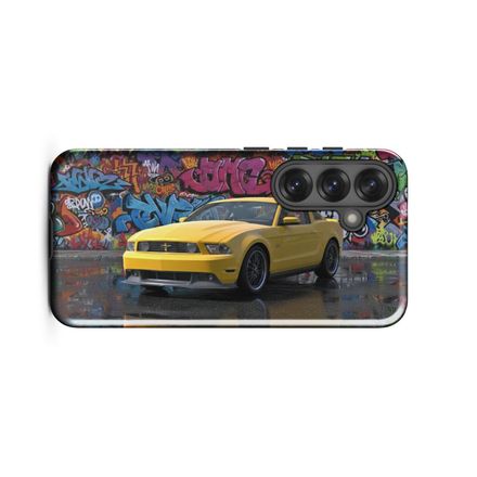 Ford Mustang Boss 302 - Graffiti Art - Samsung Phone Case