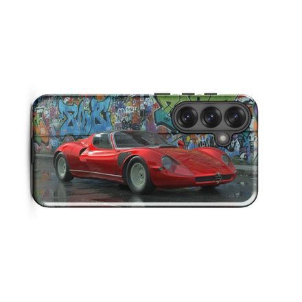 Alfa Romeo 33 Stradale - Graffiti art - Samsung Phone Case
