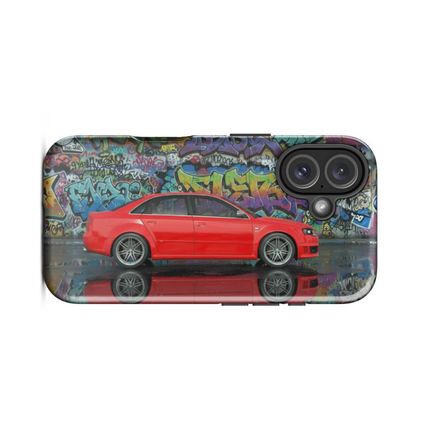 Audi RS4 - Graffiti Art - IPhone Case