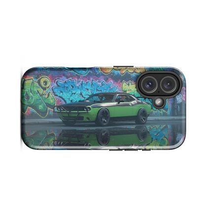 Dodge Challenger RT - Graffiti Art - Tough IPhone Case