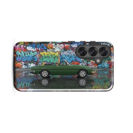 Alfa Romeo Spider Coda Tronca - Graffiti Art - Samsung Phone Case