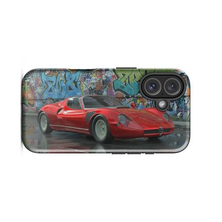 Alfa Romeo 33 Stradale - Graffiti art - IPhone Case