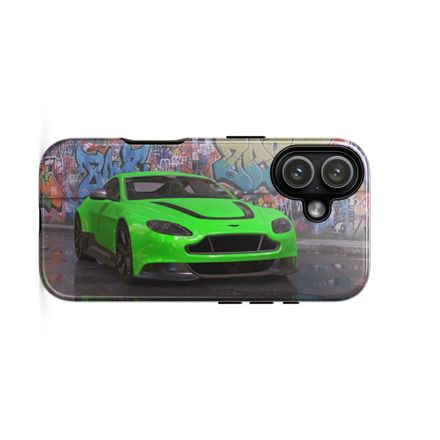 Aston Martin Vantage GT12 - Graffiti Art - IPhone Case