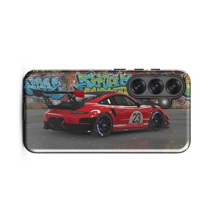 Porsche 911 GT2 RS Clubsport Graffiti Art - Though Samsung Case