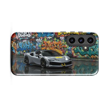 Ferrari SF90 XX - Graffiti Art - Samsung Phone Case