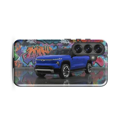 Chevrolet Silverado EV RST - Graffiti Art - Samsung Phone Case