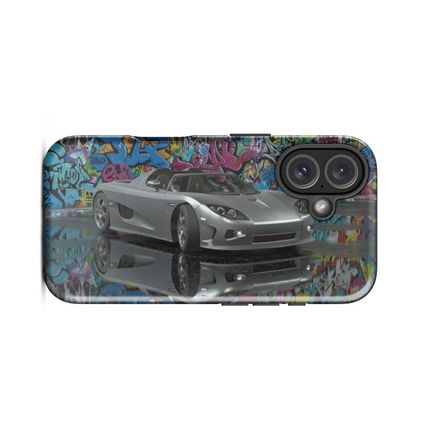 Koenigsegg CCXR Roadster - Graffiti Art - IPhone Case