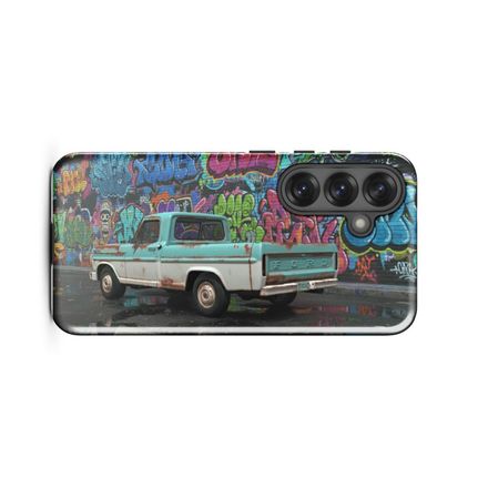 Ford F100 (1967) - Graffiti Art - Samsung Phone Case