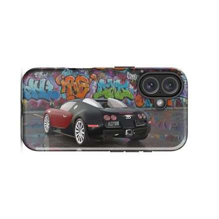 Bugatti Veyron - Graffiti Art - IPhone Case