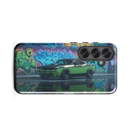 Dodge Challenger RT - Graffiti Art - Tough Samsung Phone Case